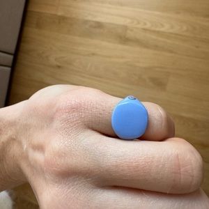 David Yurman enamel pinky ring